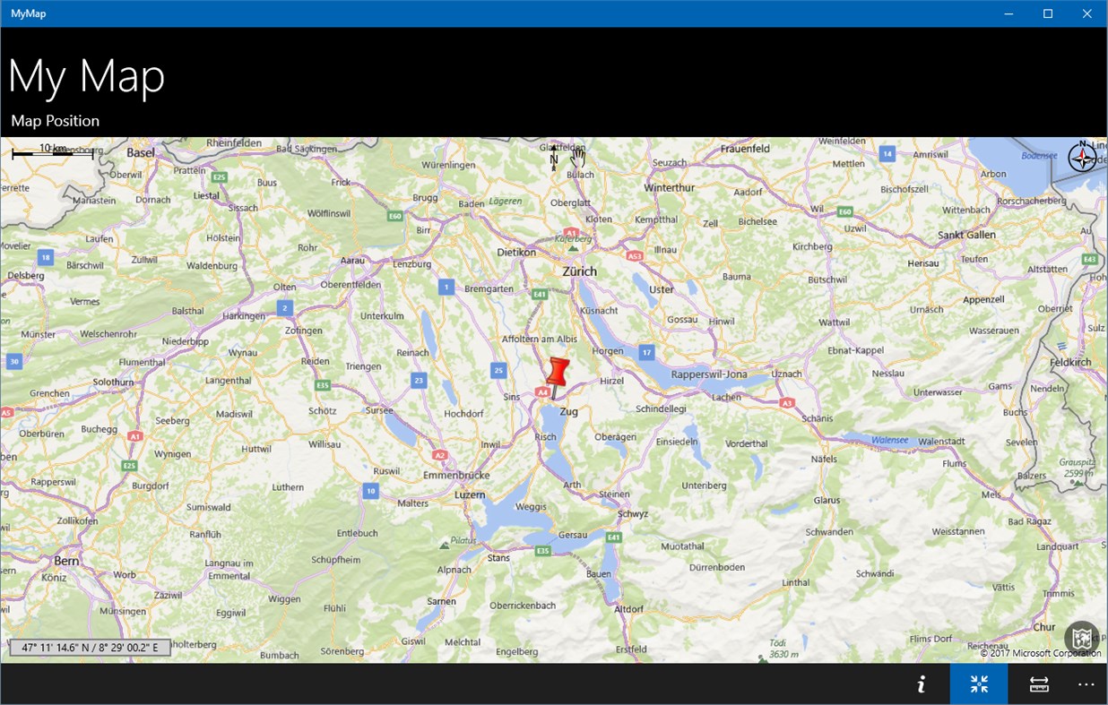 #1. My Map (Windows) De: Thomas Gössi