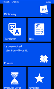 Finnish - English screenshot 1