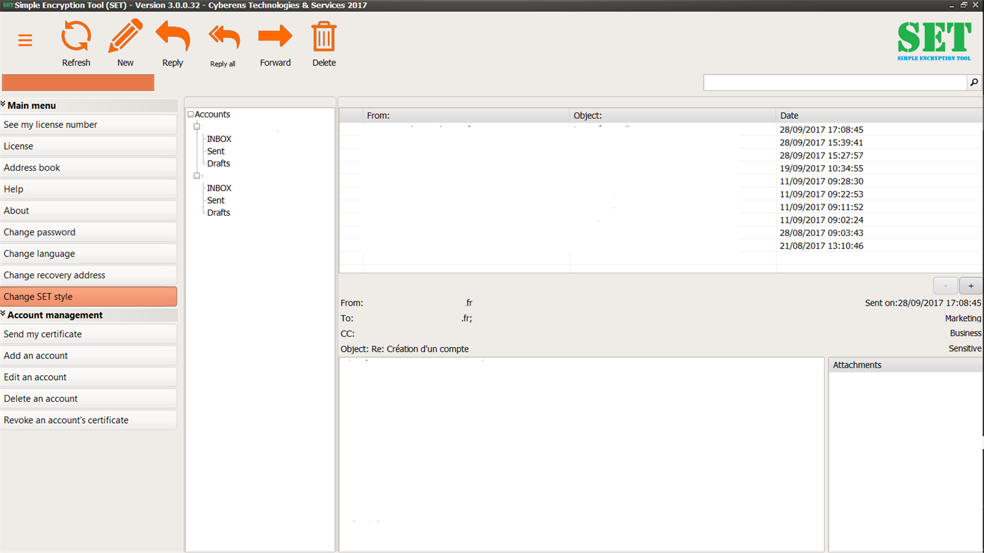 #1. Simple Encryption Tool (SET) (Windows) 由: Cyberens
