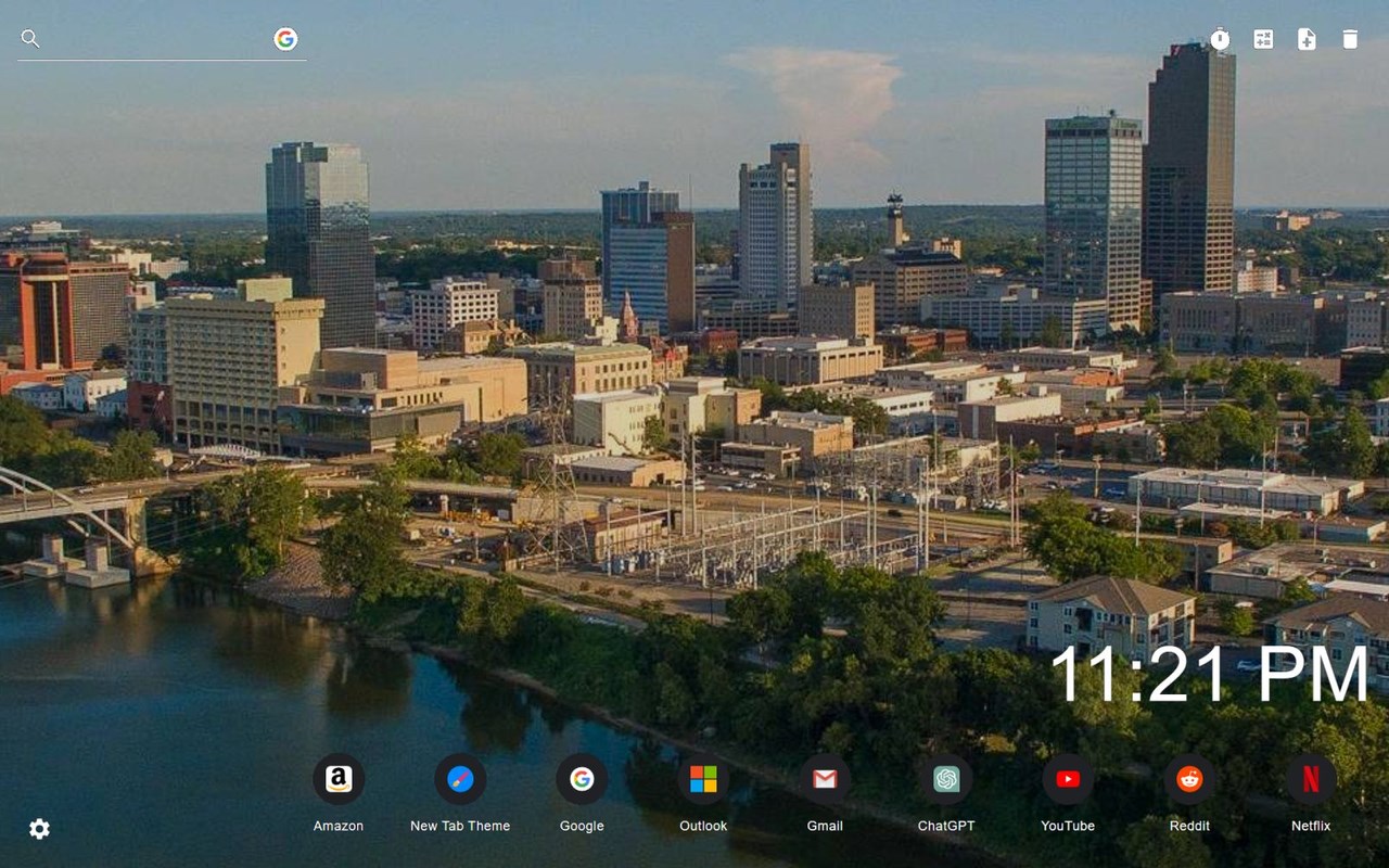 Little Rock Wallpaper New Tab Addon