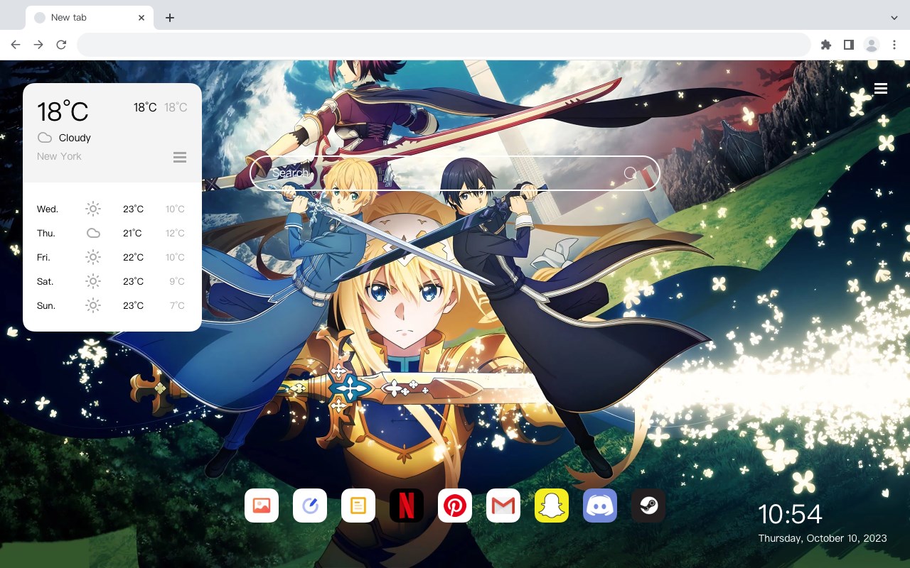 "Sword Art Online" 4K Wallpaper HomePage