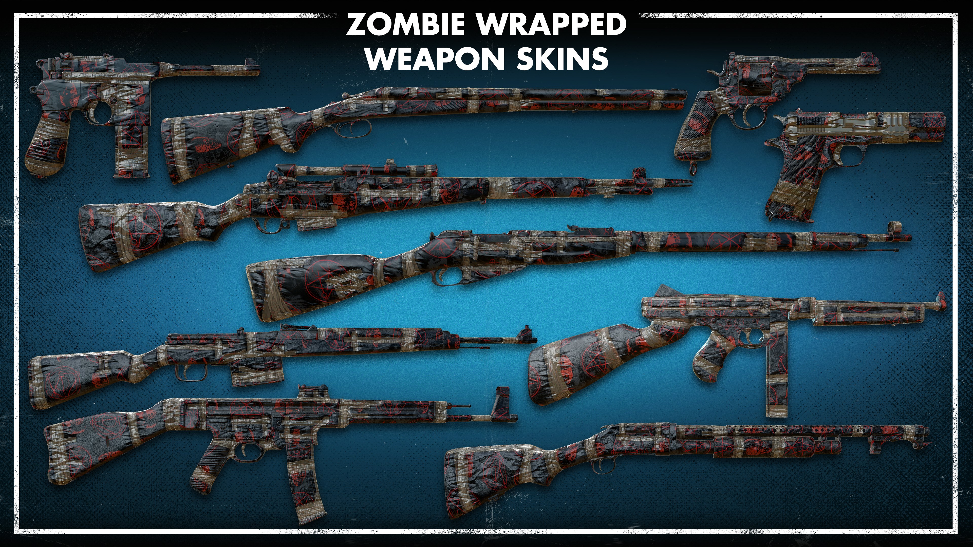 Zombie Army 4: Zombie Wrapped Weapon Skins | Xbox | Chiave | Privato