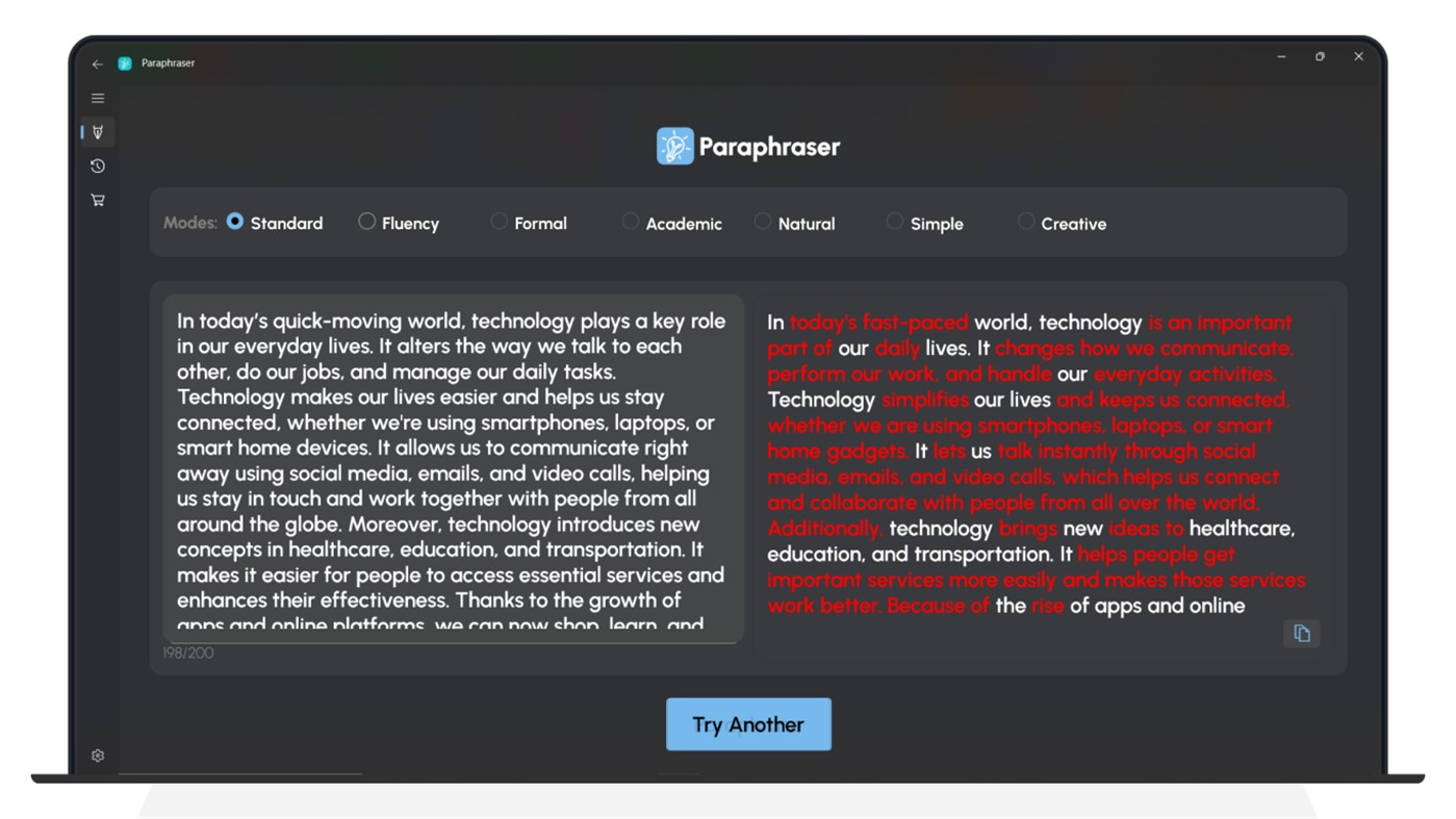 #5. Paraphrasing Tool - Paraphrase (Windows) โดย: DEV HOUSE