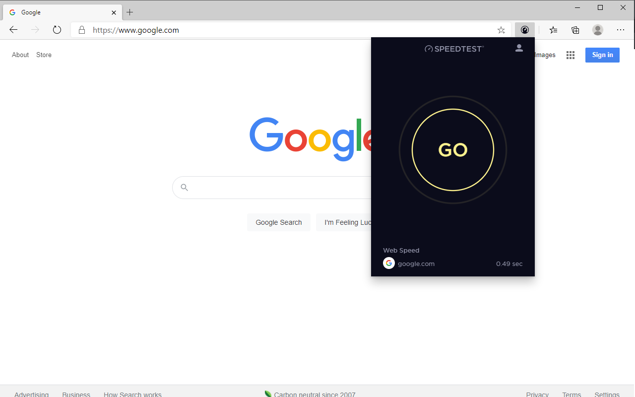 Speedtest For Edge