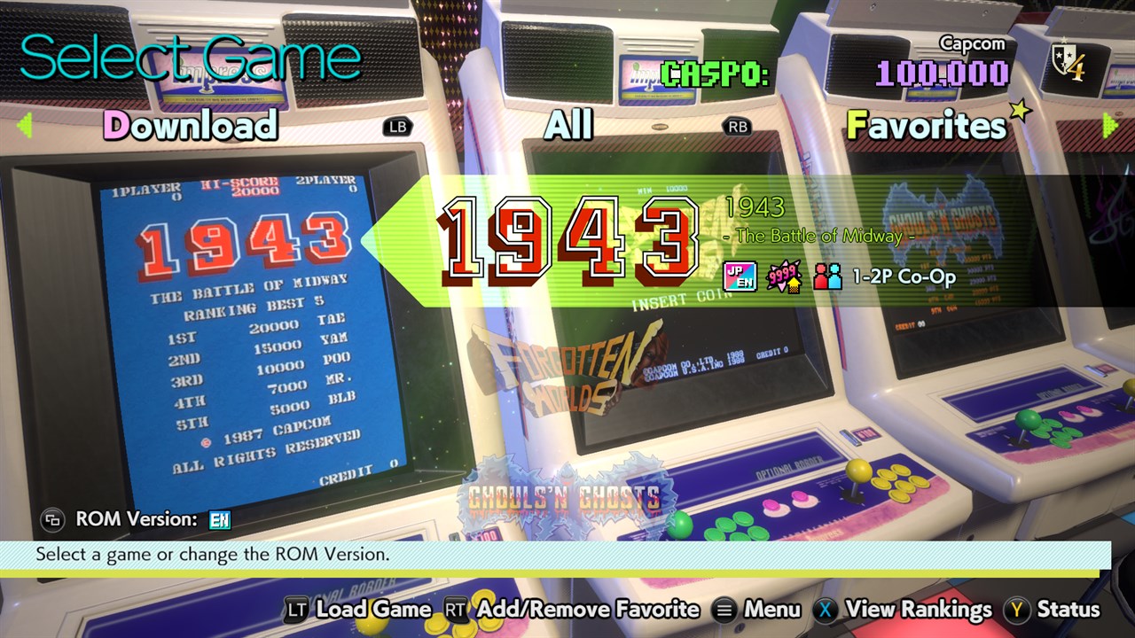 Capcom Arcade Stadium screenshot 1