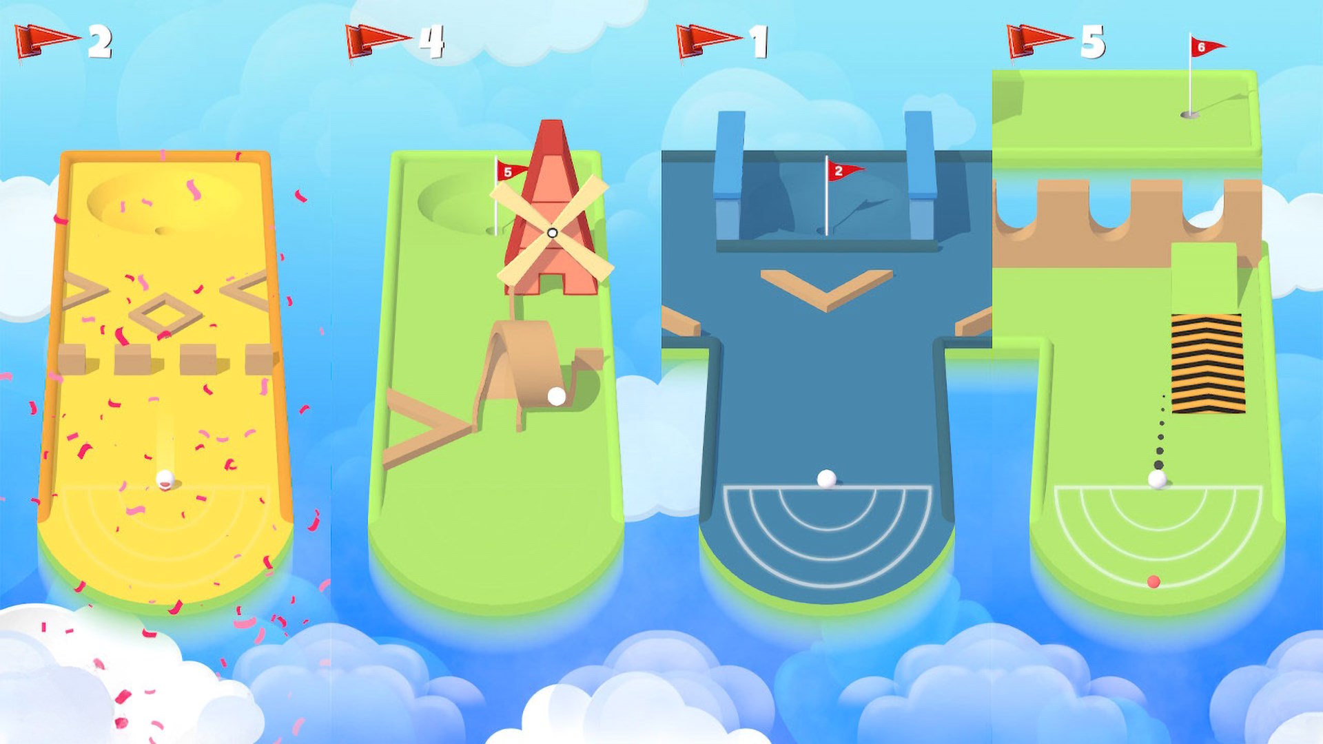 Pocket Minigolf Trailer