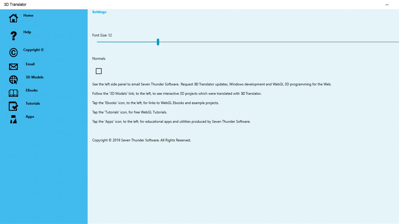 #3. 3D Translator (Windows) Által: Seven Thunder Software