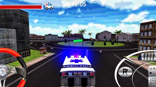 City Ambulance Driving Simulator - Emergency screenshot 6