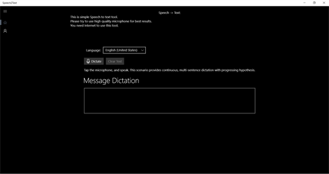 Speech to Text converter Screenshots 1
