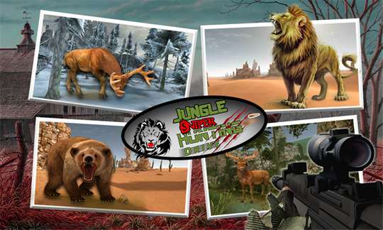 Jungle Sniper Hunt and Drive screenshot 4