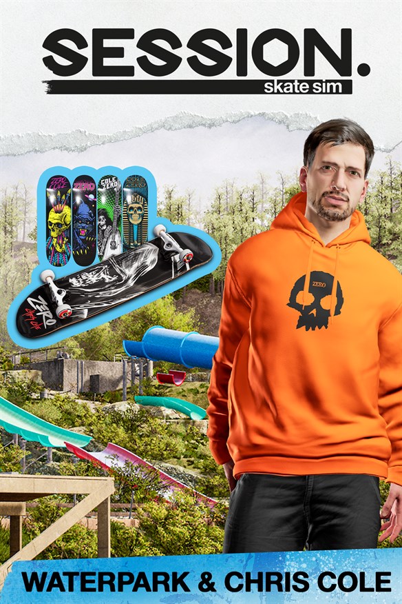 Session: Skate Sim Waterpark & Chris Cole Xbox Series X|S and Xbox One cover art
