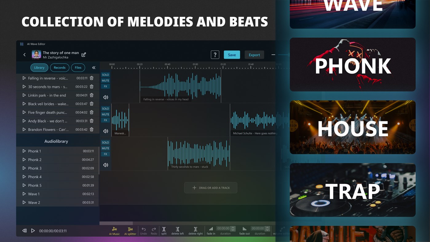 #4. AI Track Editor - Audio Editing Tool (Windows) Με: Appcurrent, LLC