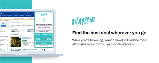 Wandr Travel marquee promo image