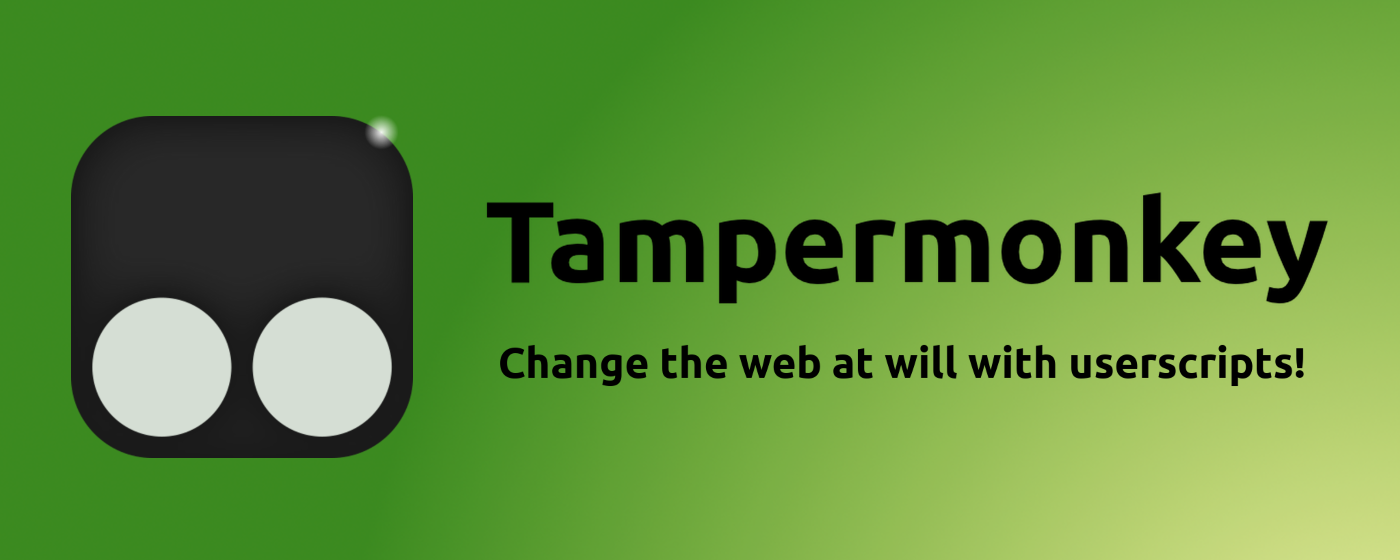 Tampermonkey marquee promo image