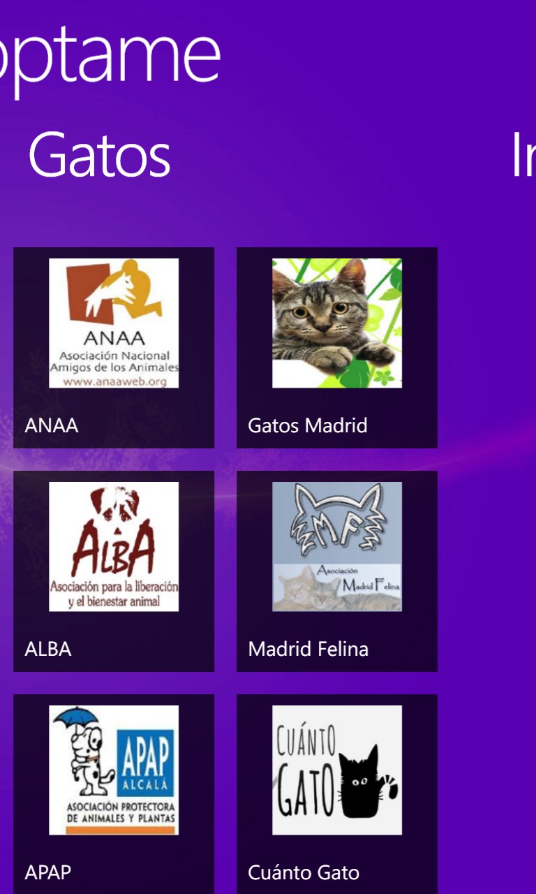 Captura de Pantalla 3 Adóptame windows