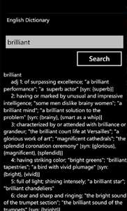 DictionaryApp screenshot 1