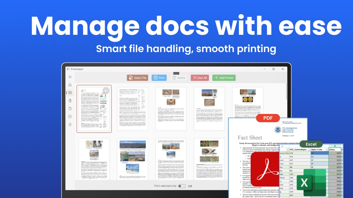 Smart Printer App | Print PDFs, Photos & Documents screenshot