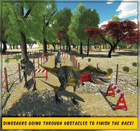 Ultimate Dinosaur Racing 3D screenshot 2