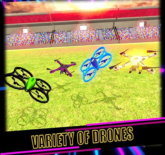 Drone Racing Copter Stunts 3D screenshot 3