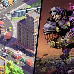 Aperçu Couch Co-Op: Urban Flow + Knights & Guns