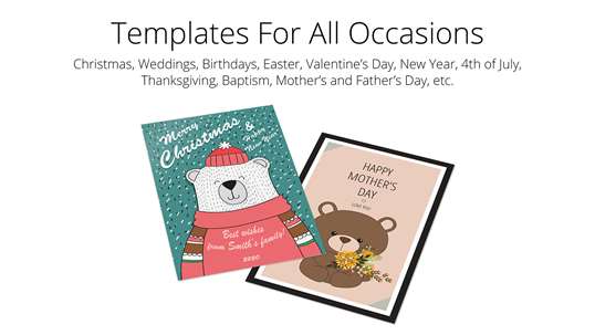 Greeting Card Templates for Photoshop screenshot 4