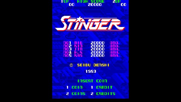 Arcade Archives 2 STINGER — 1