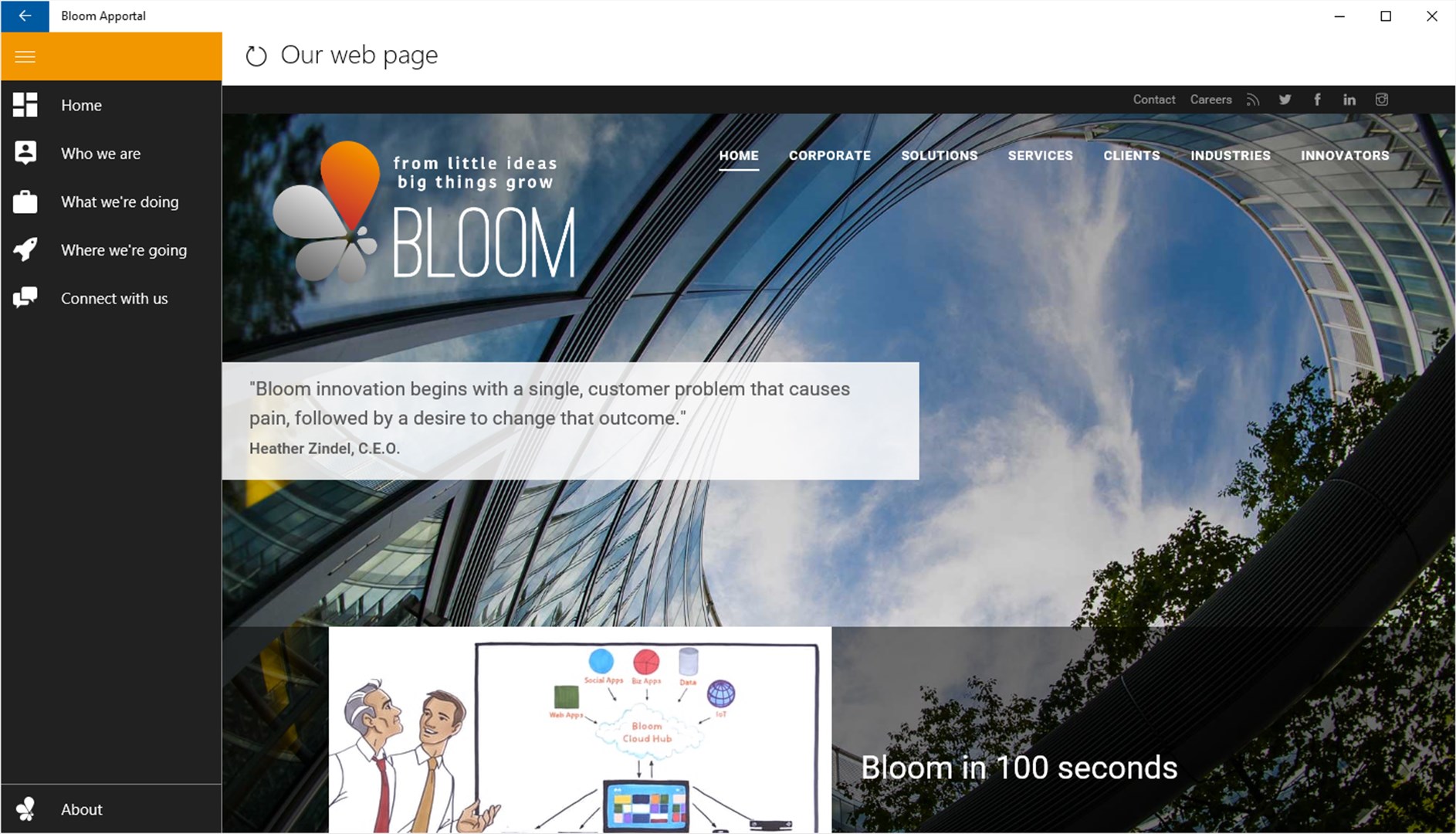 Home Page - Bloom