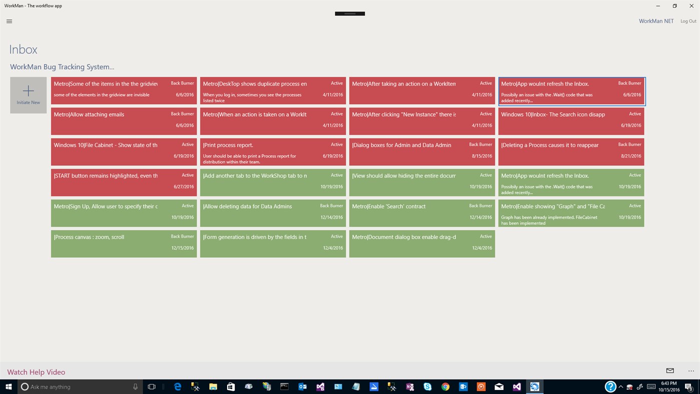 #2. WorkMan - The workflow app (Windows) Por: WorkMan LC
