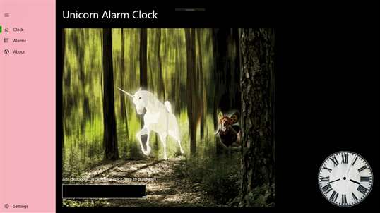 Unicorn Alarm Clock screenshot 1