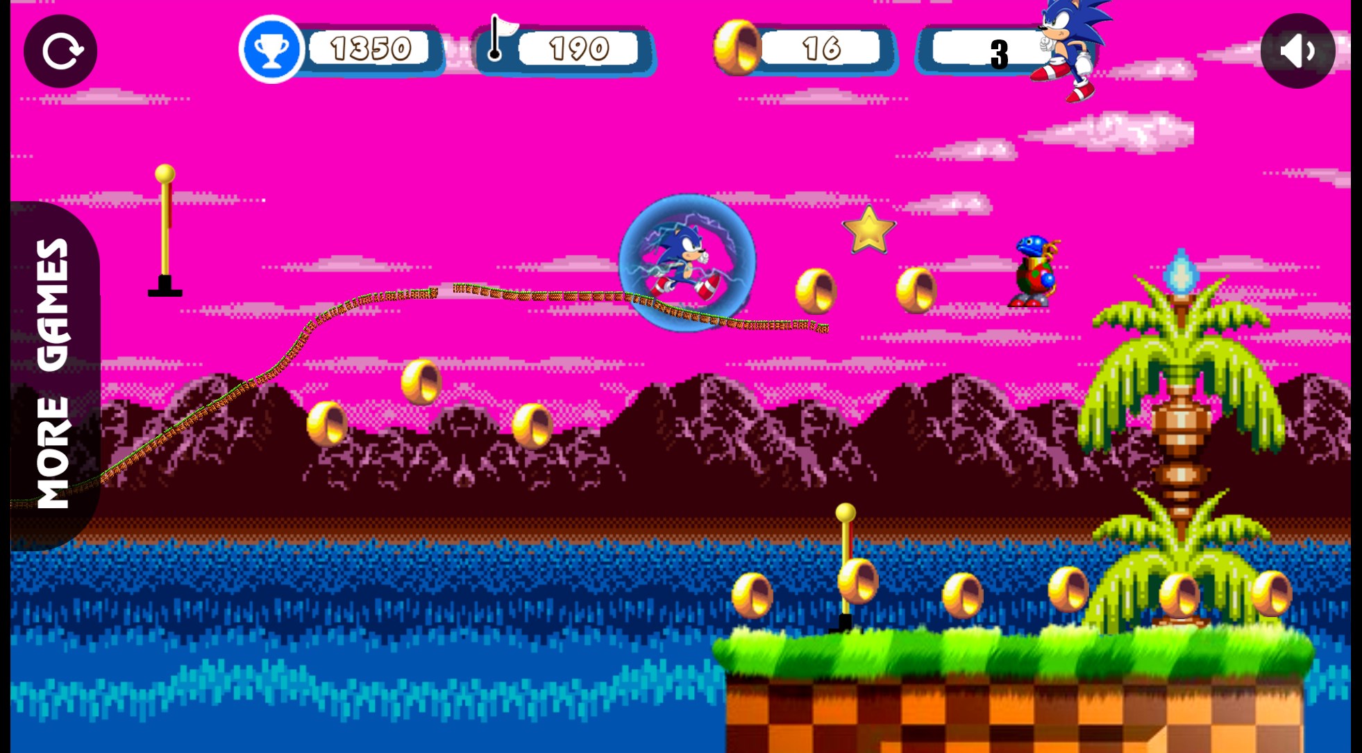 Screenshot 4 Sonic Run Gold Dash windows
