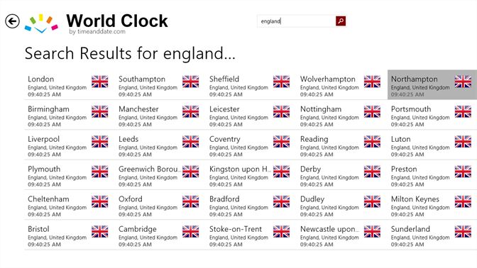 Get World Clock Time Zones Microsoft Store - 