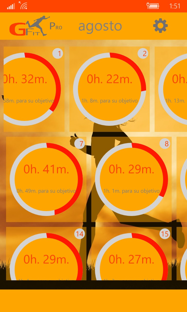 Captura 6 GFit Pro windows