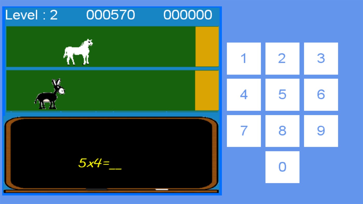 #1. Math Race (Windows) Podle: Sambits
