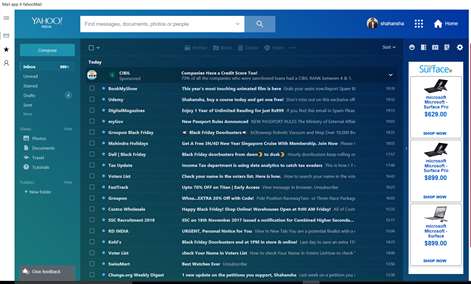 Mail app 4 YahooMail Screenshots 1