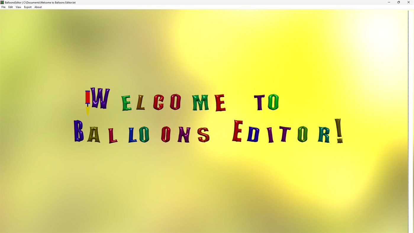 #1. Balloons Editor (Windows) 由: FOCUS INTERACTIVE LLC