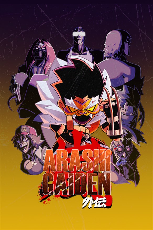 Arashi Gaiden Xbox Series X|S and Xbox One cover art