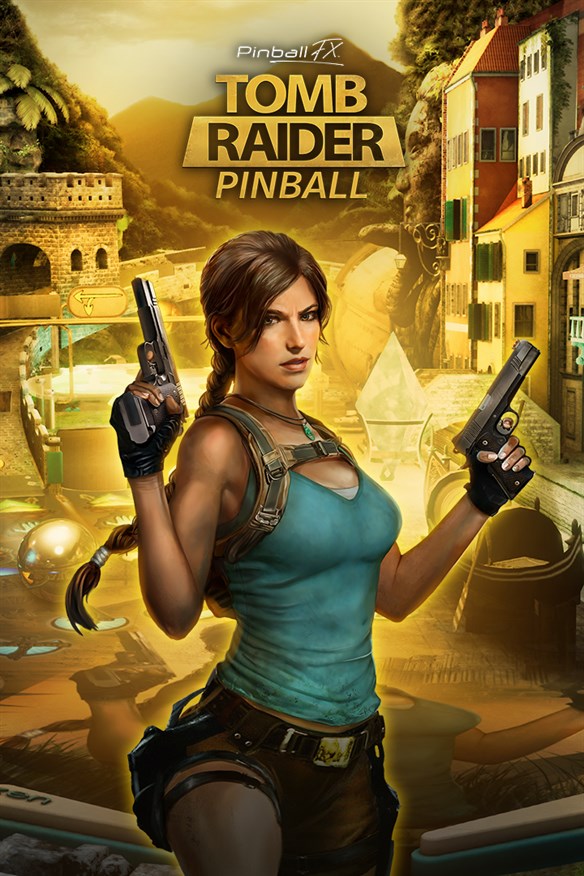 Pinball FX - Tomb Raider Pinball Xbox Series X|S and Xbox One cover art