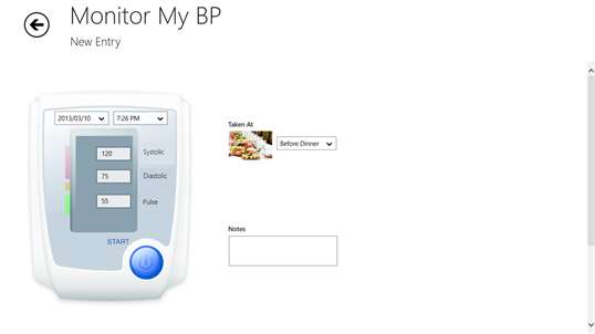 Monitor My BP screenshot 2