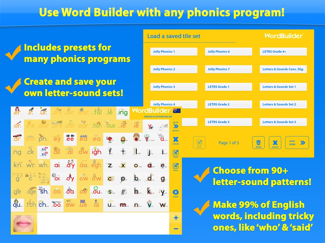#4. Word Builder - The Phonics Teaching Tool (Windows) Ved: Reading Doctor Pty Ltd