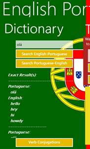 English-Portuguese Dictionary And Phrasebook screenshot 2
