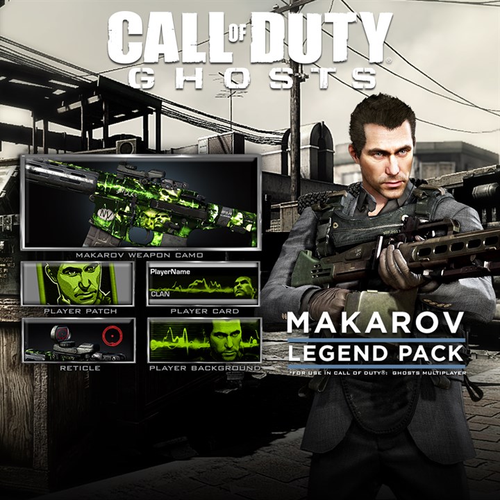 Call of Duty: Ghosts - Legend Pack - Makarov Xbox One — buy online and  track price history — XB Deals USA