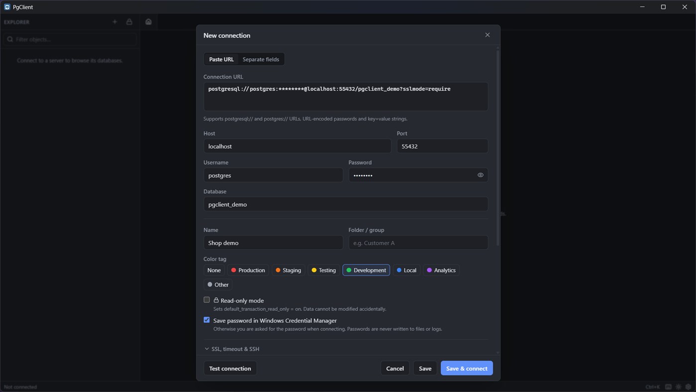 #7. PgClient (Windows) Af: GegsPapyan