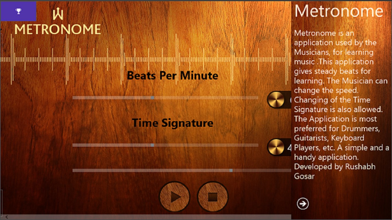 Metronome for Windows 10