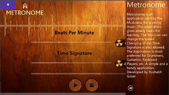 Metronome screenshot 5