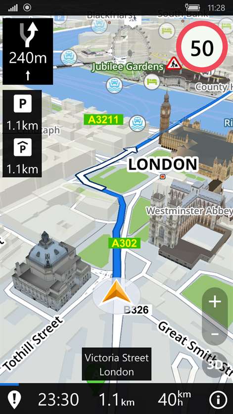 Sygic: GPS Navigation, Maps & POI, Route Directions Screenshots 2