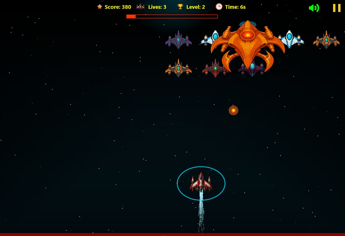 #3. Galactic Force X (Windows) Podle: AAVV CORP