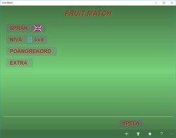 Fruit and Match - X