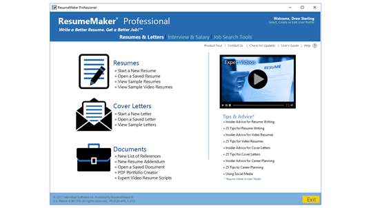 ResumeMaker Professional 20 screenshot 1