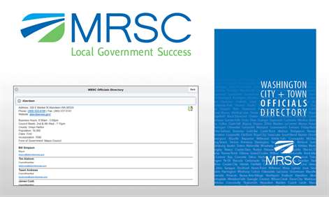 MRSC Officials Directory Screenshots 2