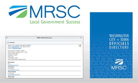 MRSC Officials Directory Screenshots 2